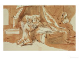 Isaak Blessing Jacob and Esau