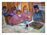 Prostitutes Around a Dinner Table  1893