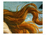 The Birth of Venus (Venus Anadyomene)  Detail