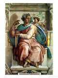 The Sistine Chapel; Ceiling Frescos after Restoration  the Prophet Isaiah