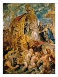 Reception of the Newly Married Mari De'Medici in the Harbour of Marseille