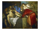 The Entombment of Christ  circa 1566