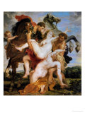 The Abduction of the Daughters of Leucippus by Castor and Pollux