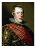 Philip IV (1621-1665) in Armour with General's Sash