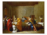 The Extreme Unction  from the Series of the Seven Sacraments  Before 1642