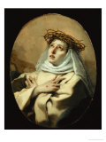 Saint Catherine of Siena  Around 1746