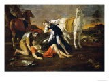 Tancred and Herminia  from Torquato Tasso's Poem Gerusalemme Liberata  circa 1630