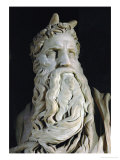 Moses (Detail)  from the Tomb of Pope Julius II Rovere  in San Pietro in Vincoli  Rome