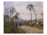 The Road to Louveciennes  1870