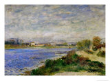 The Seine River Near Argenteuil  circa 1873