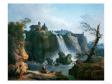 La Cascade De Tivoli  the Waterfall at Tivoli