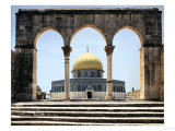 The Dome of the Rock was Built During the Omayyad Caliphate on the Temple Mount in Jerusalem