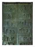 The Bronze Door of St Mary's Cathedral in Hildesheim was Cast Under Bishop Bernward (993-1022)