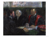 An Examination at the Faculty of Medicine  1901