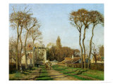 Entry into the Village of Voisins (Yvelines)  1872