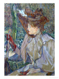 Woman with Gloves (Honorine Platzer)  1891