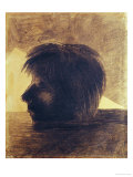 Head of Orpheus Drifting on the Waters  or the Mystic  1880