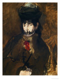 Portrait of Berthe Morisot with Veil  1872