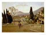 The Gardens of Villa D'Este  1843