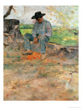 The Young Routy  a Farmboy Who Worked at the Family's Estate in Celeyran  1883