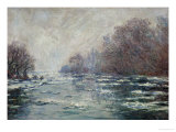 The Ice Breaking Near Vetheuil  1880