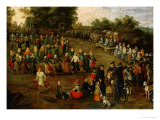 Folk Dance Before the Archdukes (Detail)