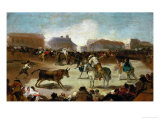 A Bullfight in a Village  1812-1814