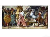 Romulus  Victorious Against Acron  Carries Acron's Body to the Temple of Jupiter  1812