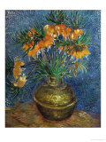 Crown Imperial Fritillaries in a Copper Vase  c1886