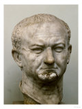Emperor Vespasian (69-79 CE)  Marble Head from Ostia  Italy