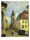 Le Beffroi De Douai  1871