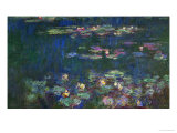 Waterlilies  Green Reflections  1914-1918