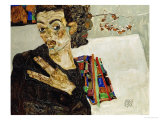 Self-Portrait with Spread Fingers  1911
