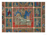 Jesse Asleep  Panel from the Wooden Ceiling in St Michael  Hildesheim  Early 13th Century