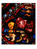 The Animals Leaving Noah's Ark  Stained Glass