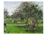 Barrow in the Orchard  circa 1881