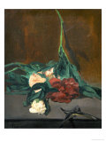 A Stem of Peonies and Pruning Shears  1864