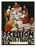 Sezessionsplakat 1918  Poster for the 49th Secession Exhibition by the Neukunstgruppe  Austria