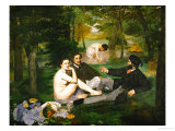 Dejeuner Sur L'Herbe (Luncheon on the Grass)  1863