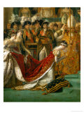 Coronation of Napoleon in Notre-Dame De Paris by Pope Pius VII  December 2  1804