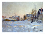 Snow in Argenteuil  1875