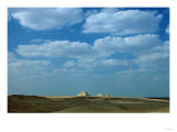 Three Smaller Pyramids in the Desert South of Gizeh  Egyptian  Old Kingdom  26th BCE