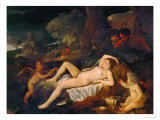 Reclining Venus and Amor  1722-1728