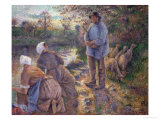 Shepherd and Washerwomen  1881