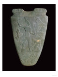 The Narmer Palette (Reverse)  a Late Pre-Dynastic Schist Ceremonial Palette
