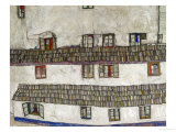 Old Houses (Krumlov  Bohemia)  1917
