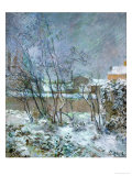 Snow in the Rue Carcel  1883