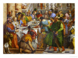 The Wedding at Cana  from the Benedictine Convent of San Giorgio Maggiore  Venice