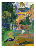 Matamoe (Peacocks in the Country)  1892