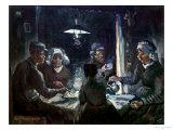 The Potato-Eaters  c1885